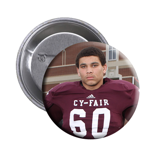Individual Sports Portrait Buttons - Cy-Fair Football